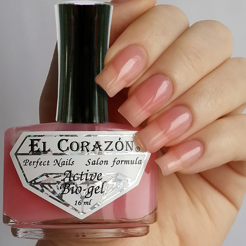 El Corazon Perfect Nails №423 Лечебная основа под лак Aktive Bio-gel  16 мл