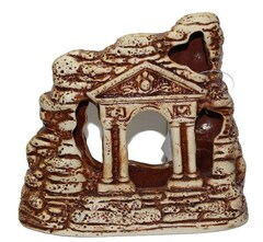 Декорация для аквариума дверь в скале средняя 170/180мм