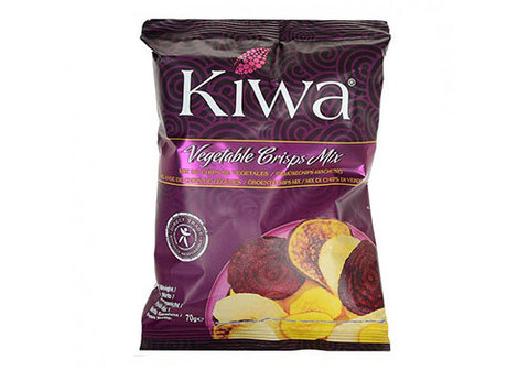 Ассорти овощных чипсов Kiwa, 70г
