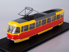 Tram Tatra T3SU bright-yellow-red 1:43 Start Scale Models (SSM)