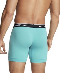 Боксерки Nike Everyday Cotton Stretch Boxer Brief 3P - washed teal/grey heather/black