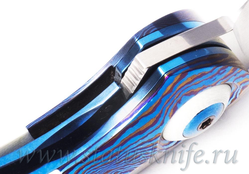 Нож Max Ducar Beam M398 Timascus G10 White