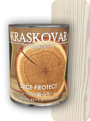 Масло для защиты торцов Kraskovar Slice Protect белоснежный