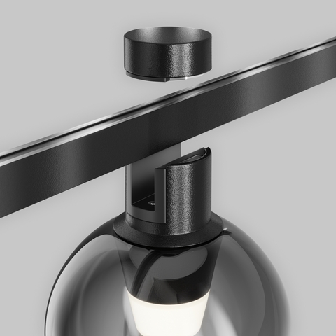 Магнитный трековый светильник Maytoni FLARITY Bubble TR148-1-3W4K-B