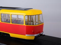 Tram Tatra T3SU bright-yellow-red 1:43 Start Scale Models (SSM)