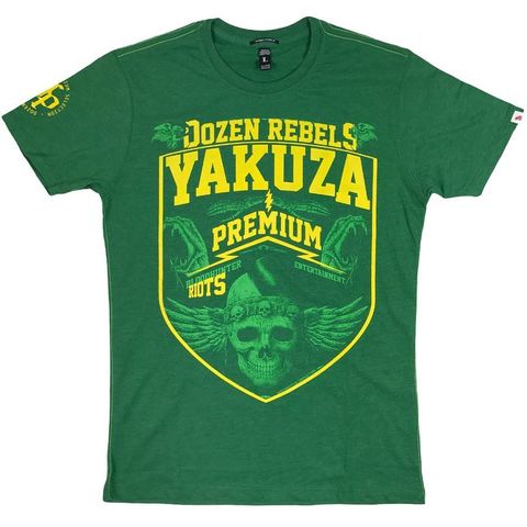 Футболка зеленая Yakuza Premium 2419
