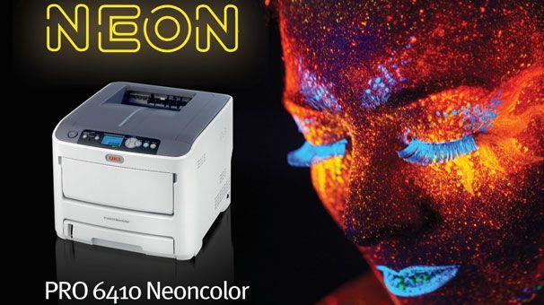 Цветной принтер OKI PRO6410 NeonColor (44205344) – купить по низкой цене в  Инк-Маркет.ру с доставкой