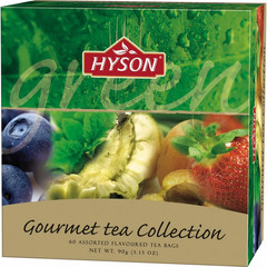 Чай Hyson Gurmet Tea Collection зеленый 60 пакетиков