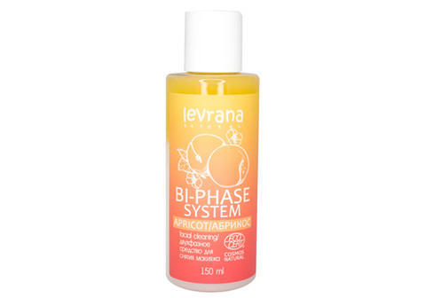 Двухфазное средство для снятия макияжа с абрикосом Леврана, 150мл