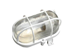 89-0-288 Светильник НБП 01-60-002, УЗ IP 53, овал, силикатное стекло, с решеткой, белый (Россия)