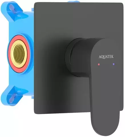 Aquatek AQ1266MB смеситель для душа (внешняя и скрытая часть)