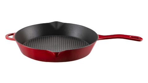 Сковорода 28см Voeux L'amour красная