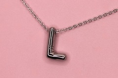 Подвеска буква L 12x19 mm