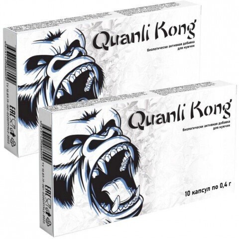 БАД для мужчин Quanli Kong  для повышения выносливости (10 капсул)