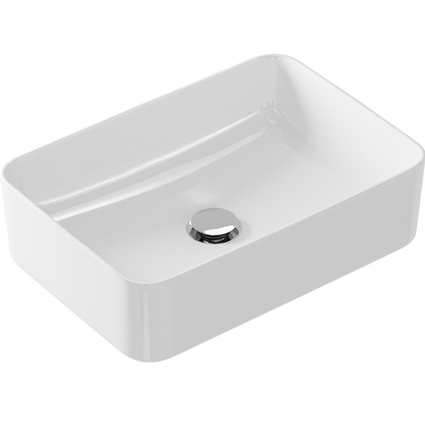 Cersanit 64755 Раковина на столешницу CREA 50 RECTANGULAR 0 отв.