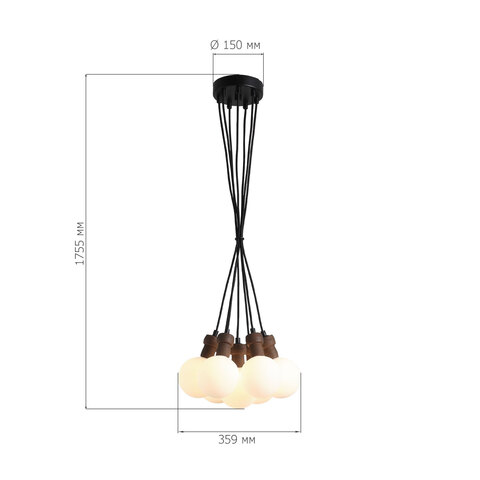 Светильник подвесной ST Luce Cork SL6226.403.07