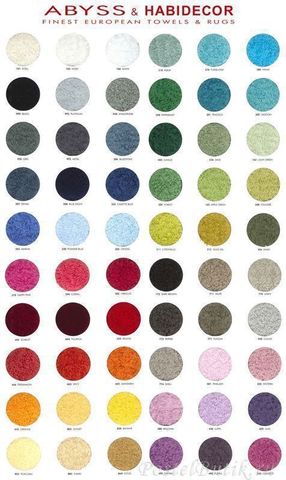 Коврик для ванной 60x100 Abyss & Habidecor Reversible 990 Black