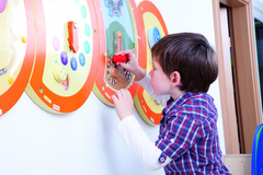 Настенный игровой элемент  "Гусеница. Баланс" (арт.23632)