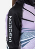 Детский Раздельный лыжный гоночный комбинезон Nordski Jr. Heat Black/Lavender