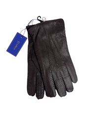 Перчатки. Мужские. Материал верха: Кожа оленя. Подклад: Трикотаж-шерсть. Наружний шов. 5 шт в упаковке.