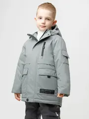 куртка  для мальчика  ВК 36105/1 ГР (104-122)