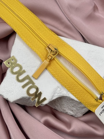 Молния витая Тип 6 1 замок Arta-F (506 желтый)