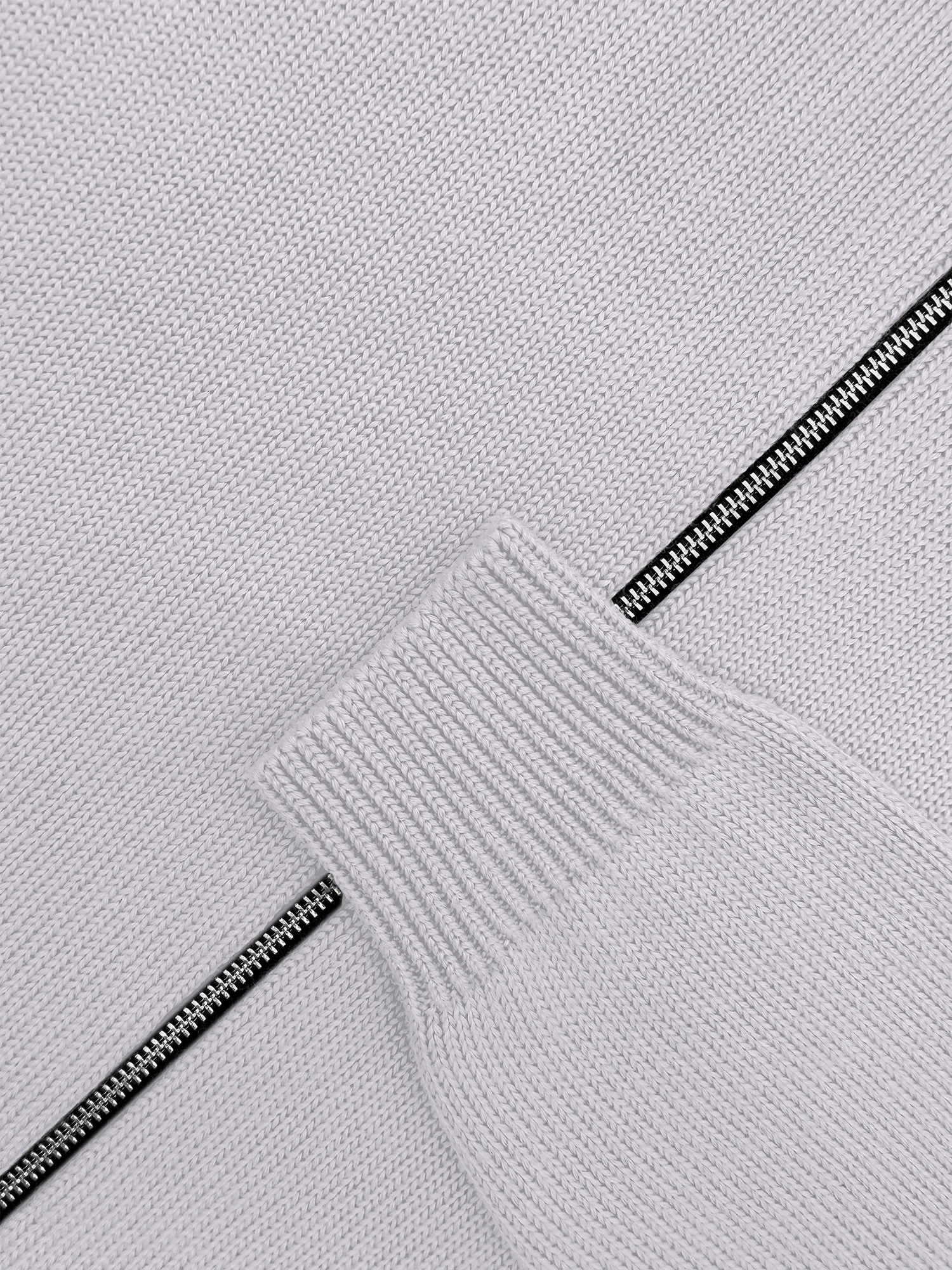 Толстовка на замке из экохлопка