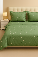 Комплект постельного белья "Горох" сатин, хлопок