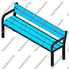 СКАМЬЯ "СТ" МАФ-15.3.05