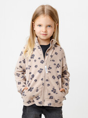куртка  для девочки  ФЛ 34025/н/44 ГР