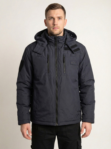 Куртка Полиция зимняя укороченная нового образца (фольга/мембрана/холофайбер)