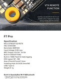 Полётный контроллер T-Motor F7 Pro Full Function 30x30