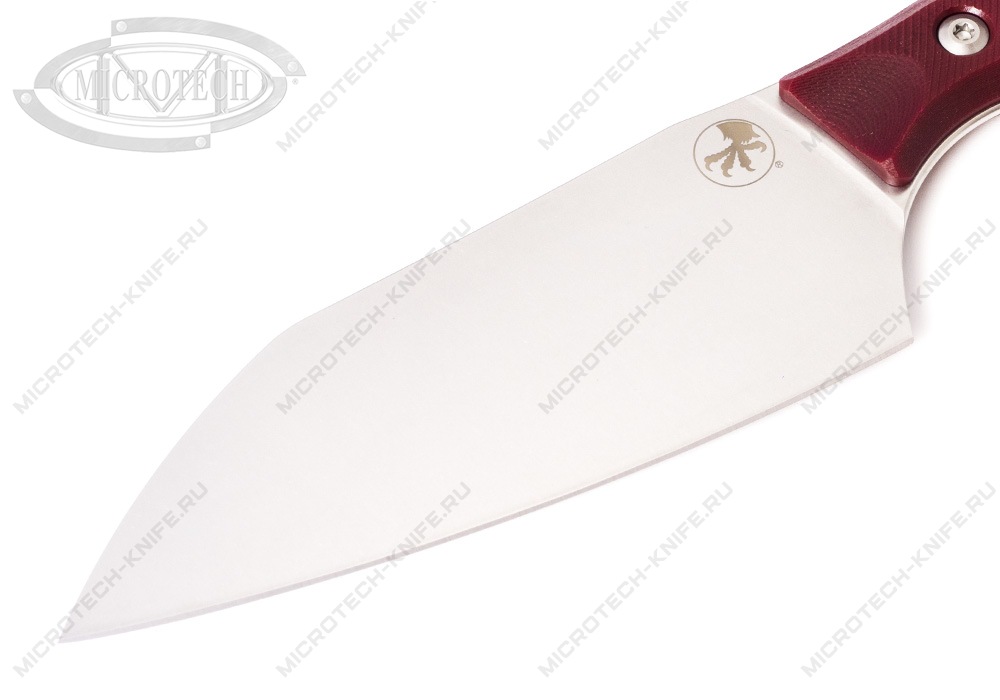 Нож Microtech Kitchen Santoku G-10 3200-10MR Merlot