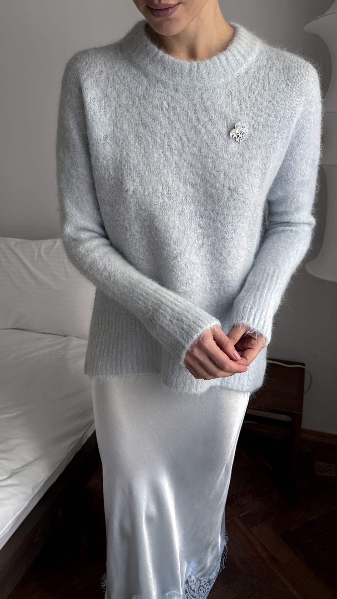 Свитер из virgin шерсти и альпаки PREMIUM QUALITY