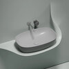 Ceramica Nova Element CN6049MSG Умывальник чаша накладная овальная, 60x38, цвет: серый матовый