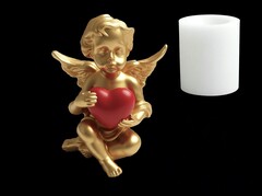 Силиконовый молд Ангелочек - № 28