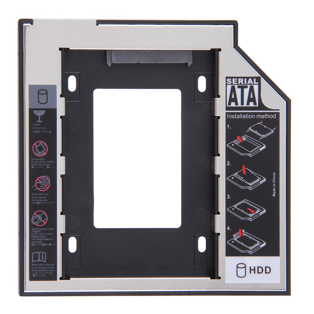 slå op Snuble tælle Hard Drive Disk Bracket Optical Bay HDD SSD Caddy Tray 12.7mm 2.5inch SATA  3.0 MOQ:100 - buy with delivery from China | F2 Spare Parts