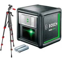 Лазерный нивелир Quigo green + штатив BOSCH 0603663C01