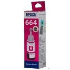 Чернила пурпурные Epson 664 M для L100, L110, L120, L1300, L200, L210, L300, L350, L355, L486, L550, 70 мл (C13T66434A, C13T664398) — фото 6