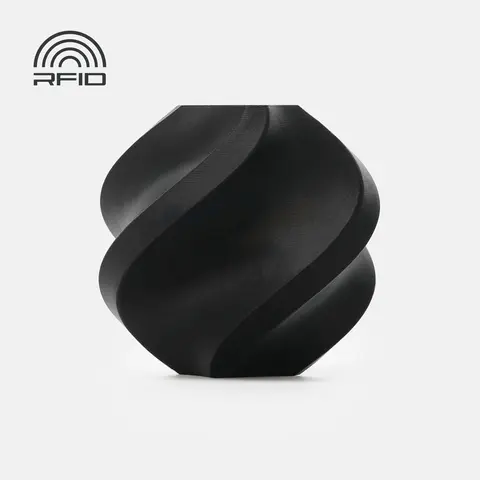Пластик для 3D-печати Bambu Lab PETG HF, 1.75 мм, 1 кг, чёрный (Black), без катушки, G02-K0-1.75-1000-SPLFREE