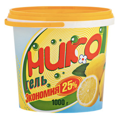 Универсальное концентрированное моющее средство гель “Нико” 1000г.