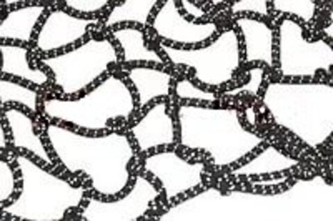 Сетка багажная REXWEAR черная (со светоотражающей нитью)