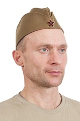 Купить Пилотка солдатская с Красной звездой в Магазине тельняшек
