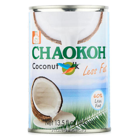 Кокосовое молоко CHAOKOH Лайт ж/б, 400 мл
