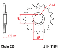 Звезда JT JTF1184