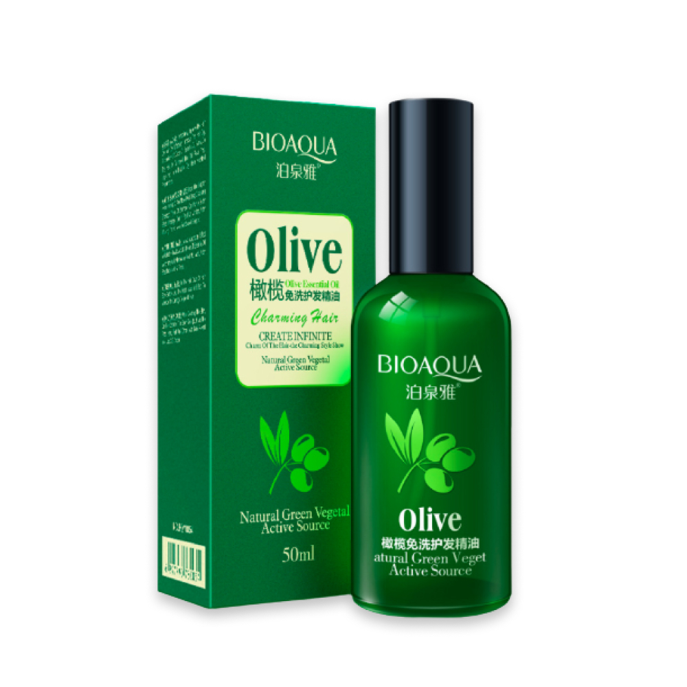 Масло для волос с экстрактом оливы BioAqua Olive Oil - купить по выгодной  цене | Beauty Patches - патчи, маски, сыворотки