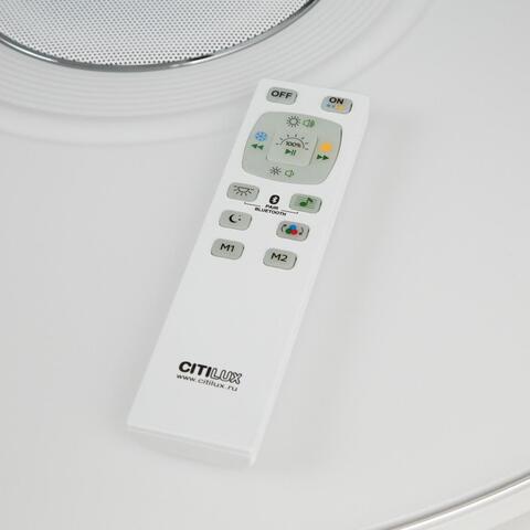 Потолочный светодиодный светильник Citilux Light & Music CL703M101