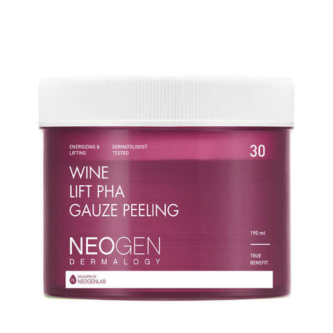 Neogen Dermalogy Wine Lift PHA Gauze Peeling отшелушивающие пилинг-диски с вином