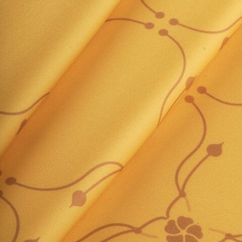 Наволочка 50x70 Mollen Узор желтая шелковая