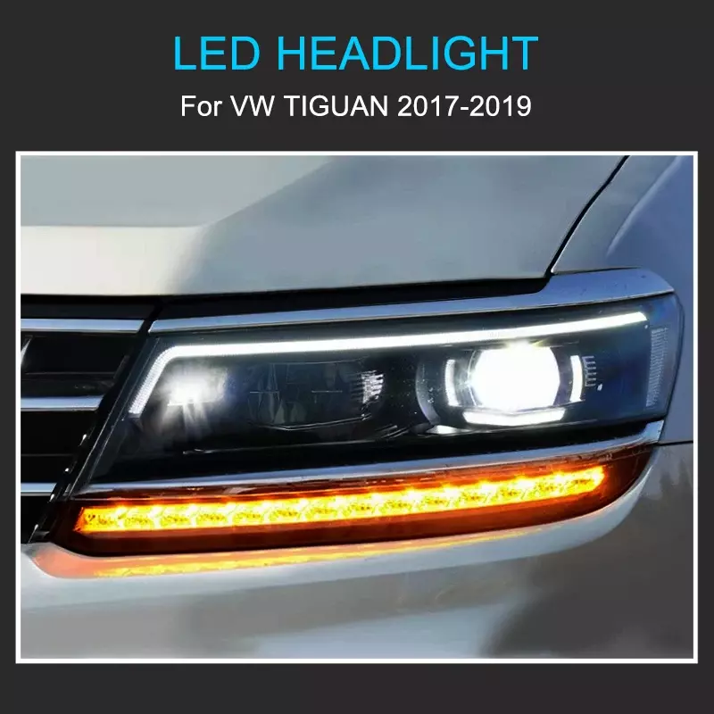 Купить Передние фары VW Тигуан 2 2017-2019 V14 type в Минске - Запчасти ...